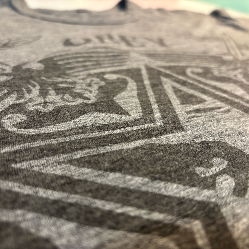 Obey Charcoal Heather Gray Graphic Tee T Shirt Unisex Andre the Giant VTG - Picture 5 of 10